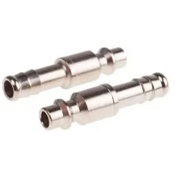 RS PRO Brass Male Pneumatic Quick Connect Coupling 8 mm Hose Barb, 6671879-20