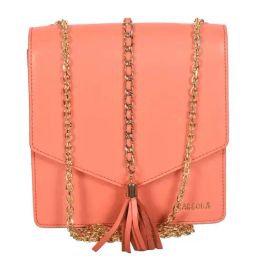SASSORA Coral Textured Small Sling Handbag-image-30