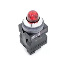 IDEC TWS Series Round Dome LED Pilot Light with 25 mm Mounting Hole Dia, APS116DDNR-47