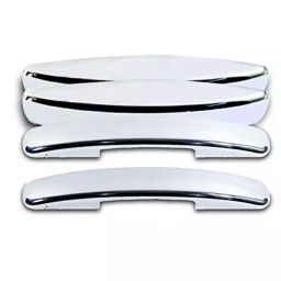 Auto Pearl Door Handle Latch Cover Chrome Finish Compatible For Nissan Terrano (Set of 4)-picture-16