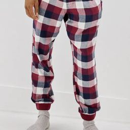 American Eagle Burgundy Regular Fit Joggers-picture-6