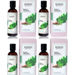 Richfeel Brahmi Jaborandi Nourishing Hair Oil - Pack of 4-16