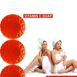 GROOVY Set Of 3 Vitamin C Antibacterial Soaps - 100 g Each image 4