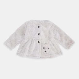Pantaloons Baby Pink Cotton Regular Fit Full Sleeves Jacket-image-33