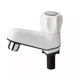 GENERIC Pvc Piller Cock Water Tap Plastic Wall Mounted for Bathrooms, Toilets, ID_SS_088-image-95
