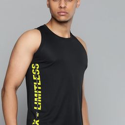 HRX by Hrithik Roshan Men Typography Printed Rapid-Dry Training T-shirt-picture-6