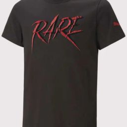 Puma Kids MELO Black Cotton Printed T-Shirt-23