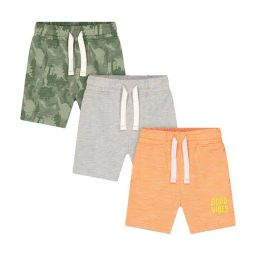 Mothercare Kids Multicolor Printed Shorts (Pack Of 3)-image-42