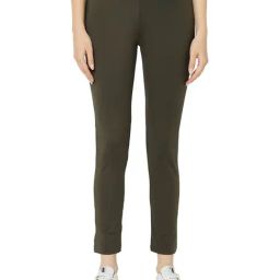 Smarty Pants Olive Slim Fit Yoga Pants-picture-15