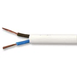 MULTICOMP PRO Multicore Cable FLEX CABLE, 2CORE, WHITE, 1MM2, PER M, 3182Y-1MMWHT100M-35