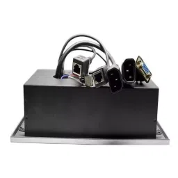 Techut Hydraulic Cable Cubby Pop Up Box Media Streaming Device (Silver) image 2