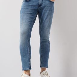 Celio Men Jean Skinny Fit Mid-Rise Heavy Fade Cotton Jeans-picture-41