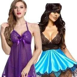 Samvar Women Multi Baby Dolls-picture-0
