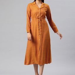 Cottinfab Shirt Midi Dress-image-22