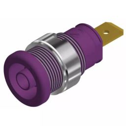 HIRSCHMANN TEST AND MEASUREMENT Banana Connector Violet male 4 mm Tab Termination 32A 1kV Gold Plating, 972356109 (Pack of 50)-image-95