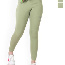 TYKUN Women Pack Of 3 High Rise Ankle Length Running Tights-image-91
