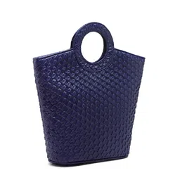 ENSAC PU Structured Handheld Bag with Quilted image 4
