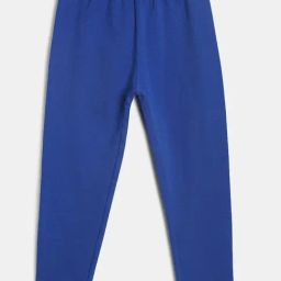 MINIKLUB Kids Royal Blue Solid Leggings-image-61