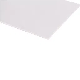 RS PRO White Plastic Sheet 600 mm x 600 mm x 2.5 mm, 8099695-12