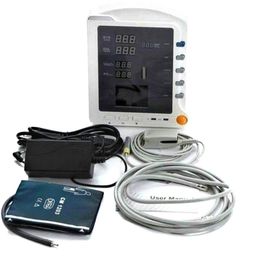 CONTEC CMS 5100 SPo2 and NIBP Measuring Patient Monitor (White) image 1