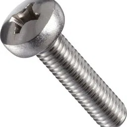 APL Stainless Steel Pan Philips Machine Screw (BSW Thread) (Dia 3/8 inch Length 1 1/2 inch) (Pack of 100 Piece)-picture-6