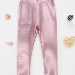 Kookie Kids Full Length Striped Leggings - Pink-picture-26