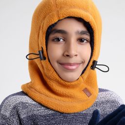Pine Kids Woollen Monkey Cap Yellow - Diameter 16.5 cm-image-92