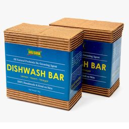 Goli Soda All Natural Probiotics Dish Wash Bar Pack of 2- 180 g-image-47