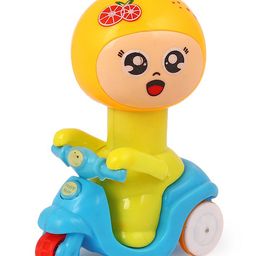 Asian -Press N Go  Scooter - Multicolor-6