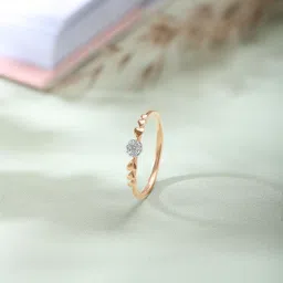 Mia by Tanishq and Diamond Sparkle Crush Heart Ring-image-13