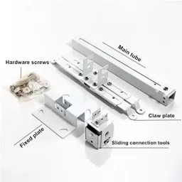 Sii 4 ft Ceiling Mount kit (Square) Projector Stand (Maximum Load Capacity- 35 Kg) image 2