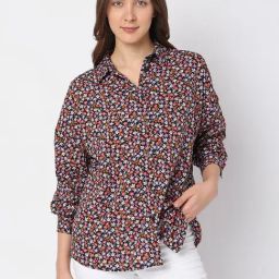Vero Moda Multicolor Floral Print Shirt-image-32