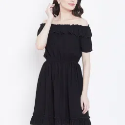 DODO & MOA Black A-Line Dress-picture-47