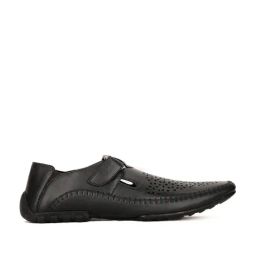 Bata Men's Black Fisherman Sandals-image-39