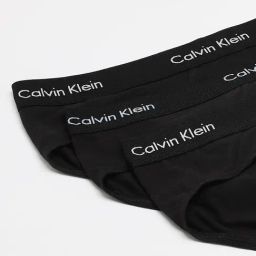 CALVIN KLEIN Black Faded Denim Low Rise Brief - Pack Of 3-picture-20