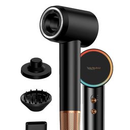 MAKEMEEBOLD High Speed Hair Dryer For Hair With Diffuser & Concentrator - Black-12