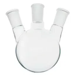 Omsons Germany 500 ml Angular Three Necks Round Bottom Flask 128/4-30