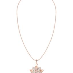 Wondr Diamonds 14KT Radiant Pave Diamond Pendant-47