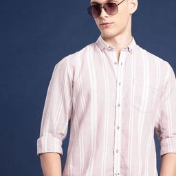 Mast & Harbour Men Standard Lycocell Linen Checked Casual Shirt-image-27