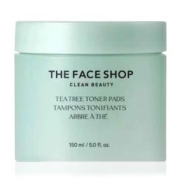 The Face Shop Tea Tree Toner Pads with IP- BHA, PHA & Hyaluronic Acid - 150 ml-28