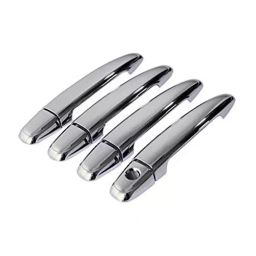 Auto Pearl Door Handle Latch Cover Chrome Finish Compatible For Maruti Suzuki Baleno (Set of 4)-image-91