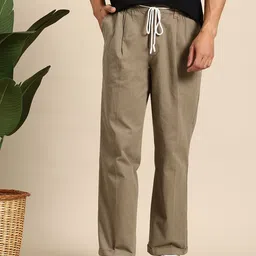 Mast & Harbour Men Regular Fit Trousers-picture-22