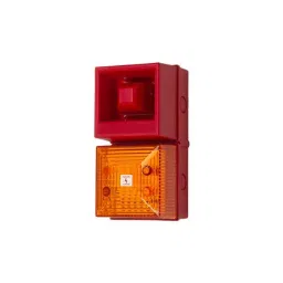 clifford and snell Clifford Snell YL40 Series Amber Sounder Beacon 230 V AC IP65 Bulkhead Flat Wall 108 dB at 1 m, 245204-picture-16