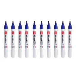 Cello Whitemate Whiteboard Marker Blue (Pack of 10)-26