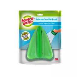 Scotch-Brite Bathroom Abrasive Scrubber Brush Plastic Green, (Pack of 36)-picture-31