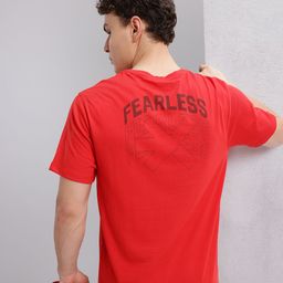 HRX by Hrithik Roshan Men Typography Printed Training T-shirt-image-96