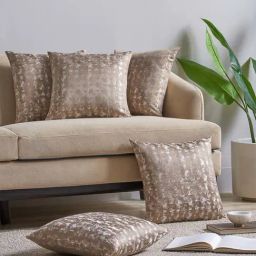 Ddecor Live Beautiful Brown Polyester Cushion Covers - Set of 5-image-15