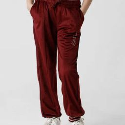 Kate & Oscar Kids Wine Embroidered Trackpants-image-30