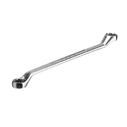 B K Jagan & Co Combinaion Ring Spanner Carbon Steel, Rubber Open End Polished 8 X 9 mm-10