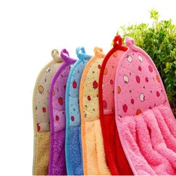 Adhvik Pack Of 6 Purple & Pink Kitchen Towels-9